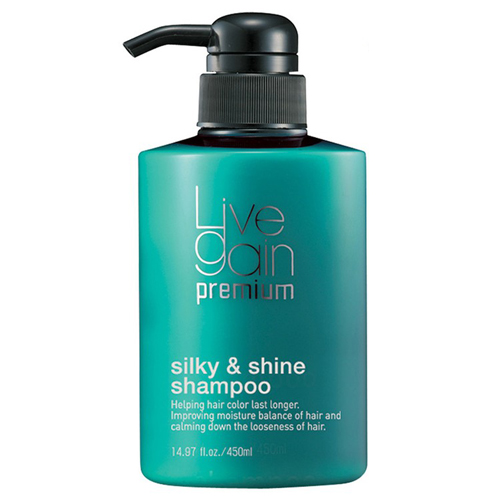 Dầu gội LiveGain Silky & Shine cho tóc khô hư tổn 