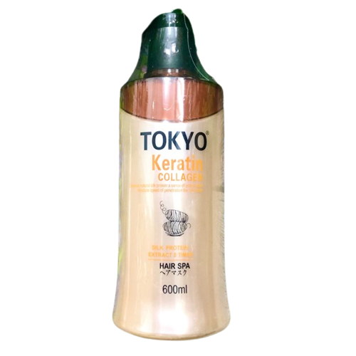 Hấp Keratin Tokyo hoàn hình siêu phục hồi mềm mượt 600ml