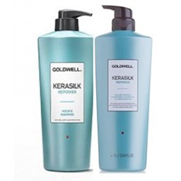 Cặp Dầu Gội Xả Goldwell Kerasilk Repower Volume Cặp Dầu Gội Xả Goldwell Kerasilk Repower Volume