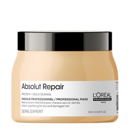 HẤP DẦU LOREAL ABSOLUT REPAIR GOLD QUINOA 2021 KEM BƠ CHO TÓC HƯ TỔN 500ML HẤP DẦU LOREAL ABSOLUT REPAIR GOLD QUINOA 2021 KEM BƠ CHO TÓC HƯ TỔN 500ML