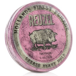 Sáp tạo kiểu tóc Reuzel Pink Grease Heavy Hold (hồng) giữ nếp cứng độ bóng vừa