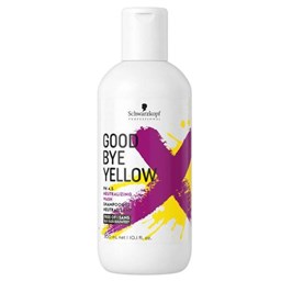 Dầu gội khử vàng Schwarzkopf Goodbye Yellow cho tóc trắng xám bạch kim 300m