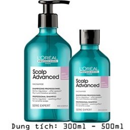 Dầu gội dành cho da đầu nhạy cảm L’Oreal Scalp Advanced Dầu gội dành cho da đầu nhạy cảm L’Oreal Scalp Advanced
