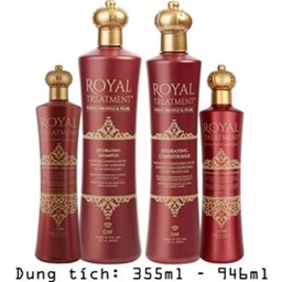 Dầu Gội Xả CHI Royal Dành Cho Tóc Khô Xơ Hư Tổn