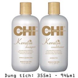 Bộ Dầu Gội Xả CHI Keratin Phục Hồi Tóc Bộ Dầu Gội Xả CHI Keratin Phục Hồi Tóc
